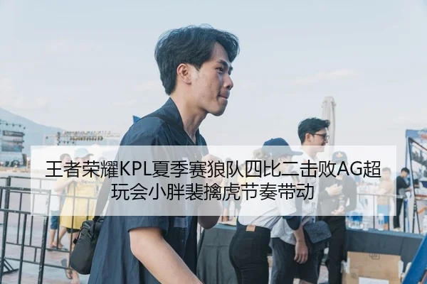 王者荣耀KPL夏季赛狼队四比二击败AG超玩会小胖裴擒虎节奏带动